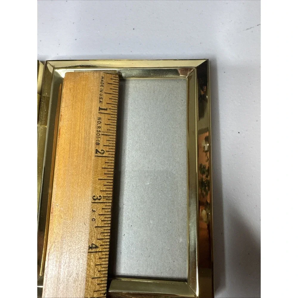 Vintage Brass Patina Frame 3 